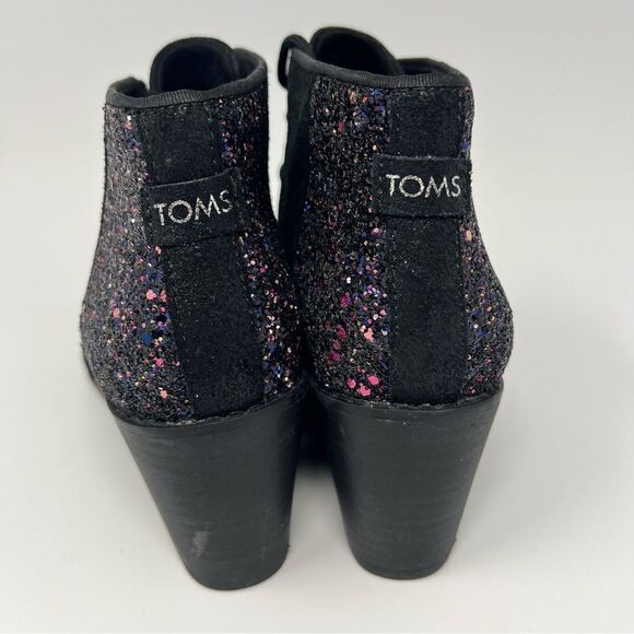 Toms Hyde Glitter Wedge Boot - Picture 6 of 10